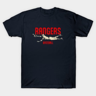 Rangers Vintage Catch T-Shirt